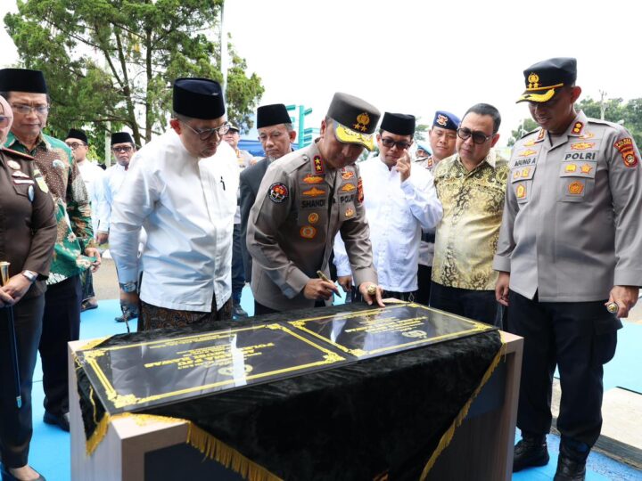 Pastikan predikat WBK, Kapolda Sumsel Resmikan Gedung Pelayanan SPKT Polres Musi Rawas