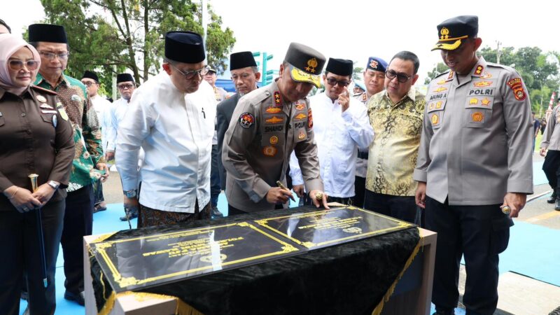 Pastikan predikat WBK, Kapolda Sumsel Resmikan Gedung Pelayanan SPKT Polres Musi Rawas