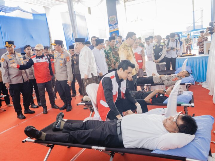 May Day, Buruh di Musi Rawas Ikut Donor Darah