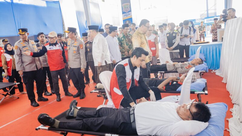 May Day, Buruh di Musi Rawas Ikut Donor Darah