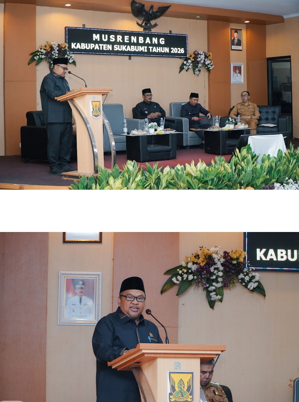 Musyawarah Perencanaan Pembangunan Kabupaten Sukabumi Tahun 2027 Dengan Tema ” Penyiapan Ekosistem dan Regulasi Pendukung untuk Penguatan Sektor Unggulan.”