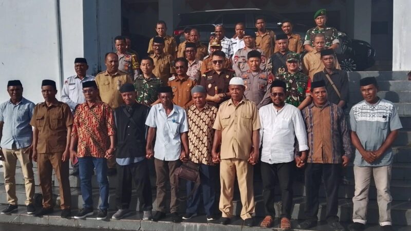 Rekonsiliasi Diperkuat, Aparat Gabungan Jaga Stabilitas Luhu–Iha