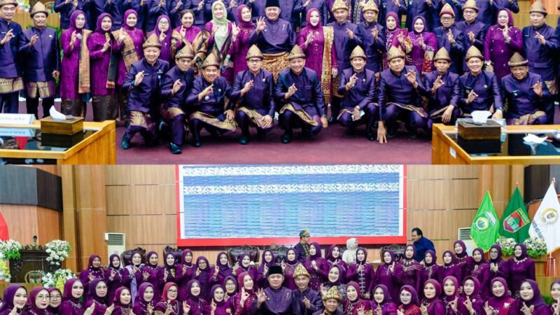 Paripurna DPRD Dalam Rangka Hari Jadi Musi Rawas Ke-83 , ketua DPRD Firdaus Cik Olah Tekankan Sinergi Dan Kematangan Pembangunan Daerah