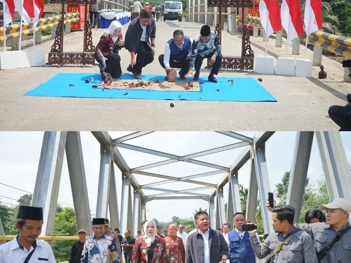 Gubernur Herman Deru Pembangunan Jembatan Bagian dari Upaya Dalam Memperpendek Akses Antarwilayah Sekaligus Mempercepat Pertumbuhan Ekonomi Masyarakat