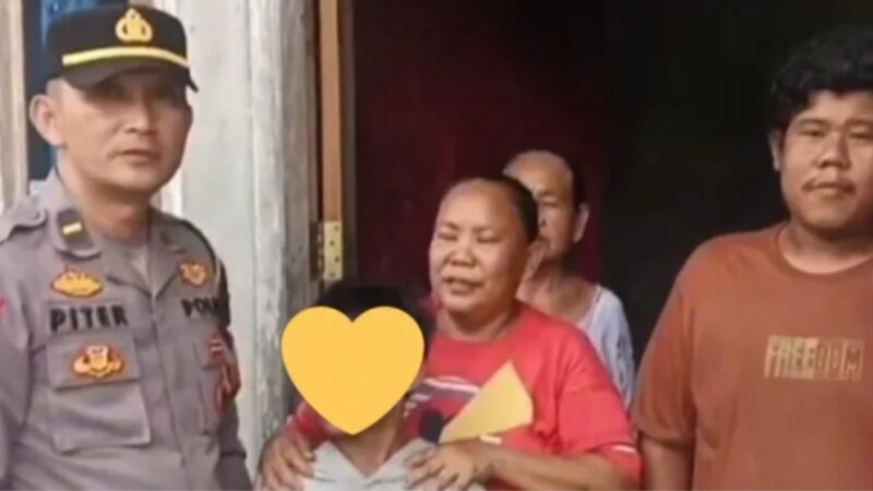 Respon Cepat dan Sigap, Polres Musi Rawas Jemput dan Antar Pulang Anak Tersesat di Taman Beregam