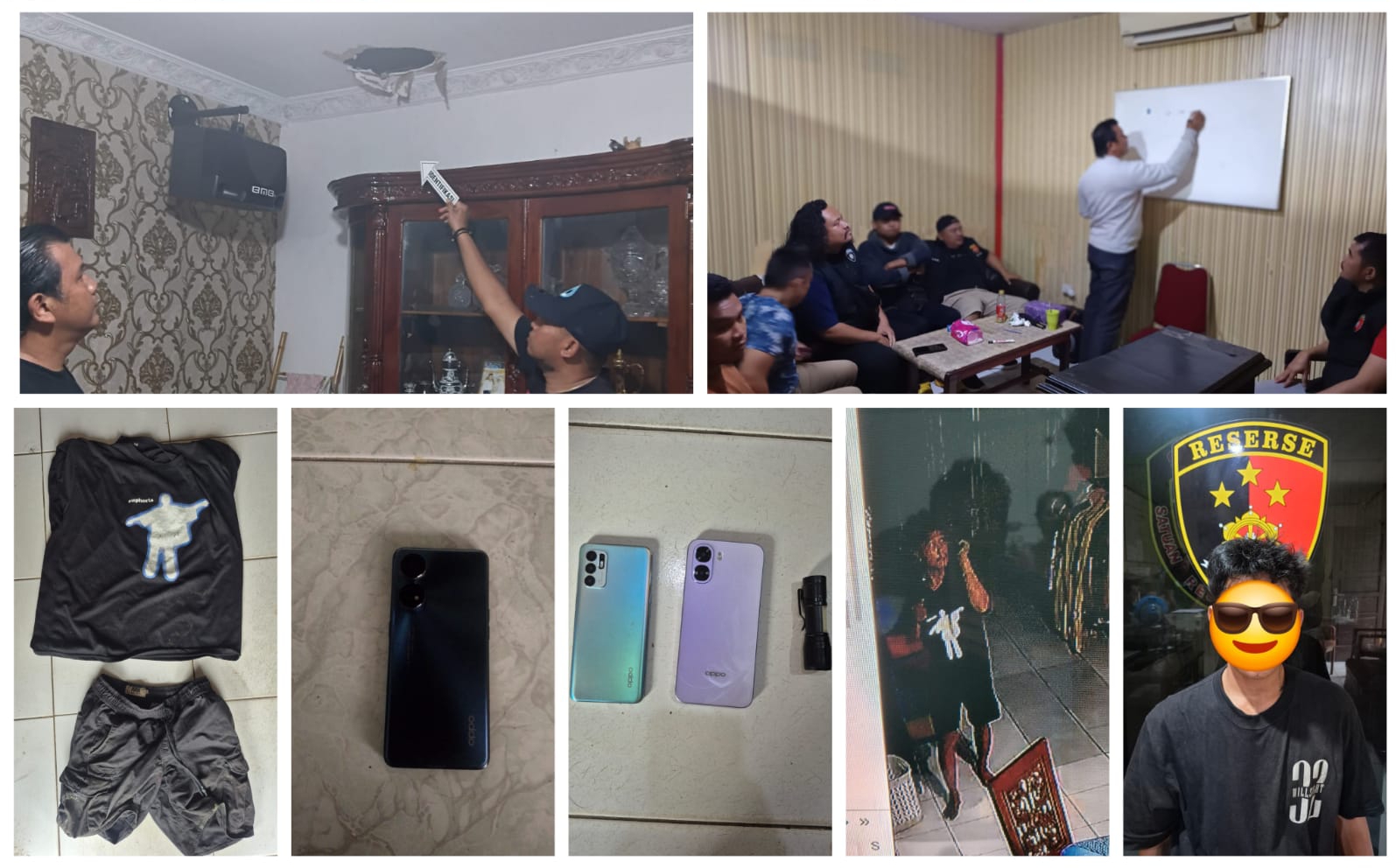 Gerak Cepat Unit Reskrim  Polsek Linggau Barat ,Sergap Pelaku Pencurian Tiga unit Hand Phone Serta Uang Tunai