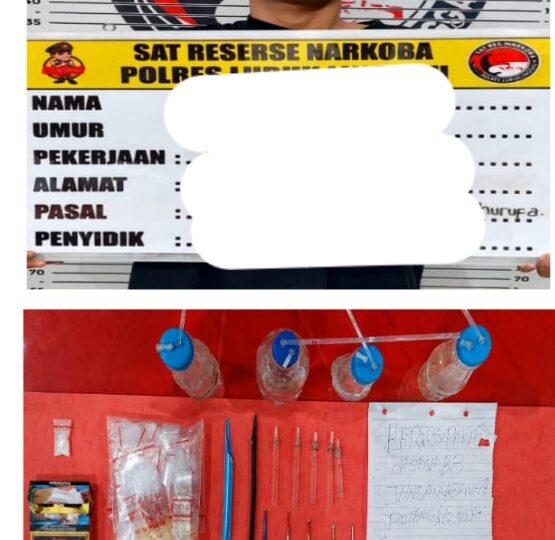 Satresnarkoba Polres Lubuklinggau Berhasil Tangkap Dua orang Tersangka, RS (23) dan AH (36) Berikut Barang Bukti 