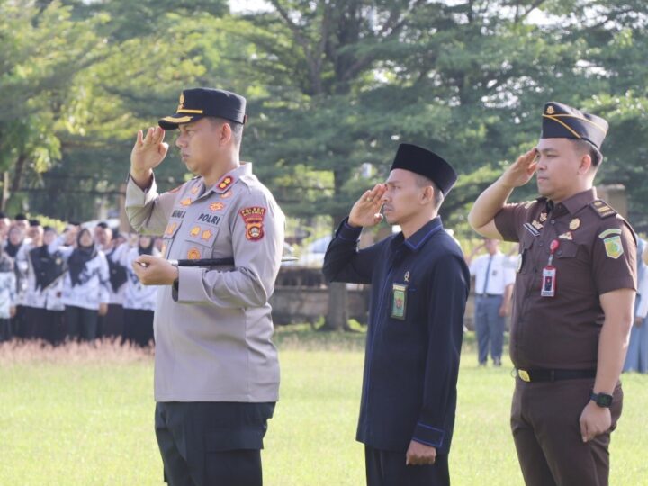 Polri Dukung Dunia Pendidikan, Kapolres Musi Rawas Ikuti Upacara Peringatan Hardiknas 2026