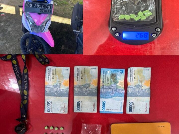 Gerak-Gerik Mencurigakan , Satres Narkoba berhasil Mengamankan Seorang Pemuda yang Diduga kuat Terlibat dalam Peredaran Pil Ekstasi
