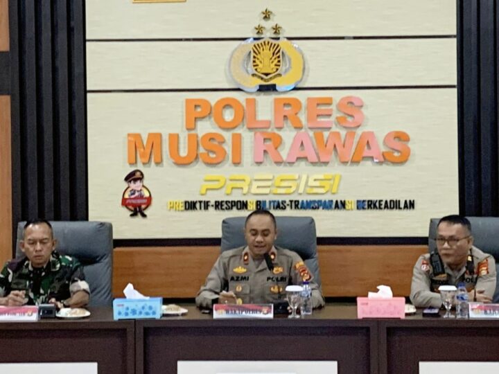 Antisifasi Karhutla, Polres Musi Rawas Bersama Intansi Terkait Gelar Rapat Koordinasi Wujudkan Zero Karhutla 