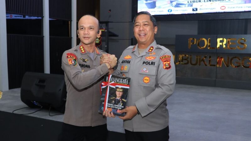 Kapolres Lubuk Linggau Apresiasi Kunjungan Tim STIK Lemdiklat Polri