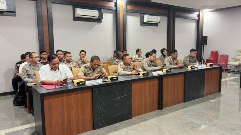 Polres Lubuk Linggau Tuan Rumah Bagi Empat Jajaran Polres Tetangga Sebagai Pusat Pelaksanaan Asistensi Dari Birorena Polda Sumsel