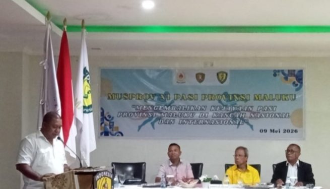 Kariuw Dilantik Pimpin PASI Provinsi Maluku 