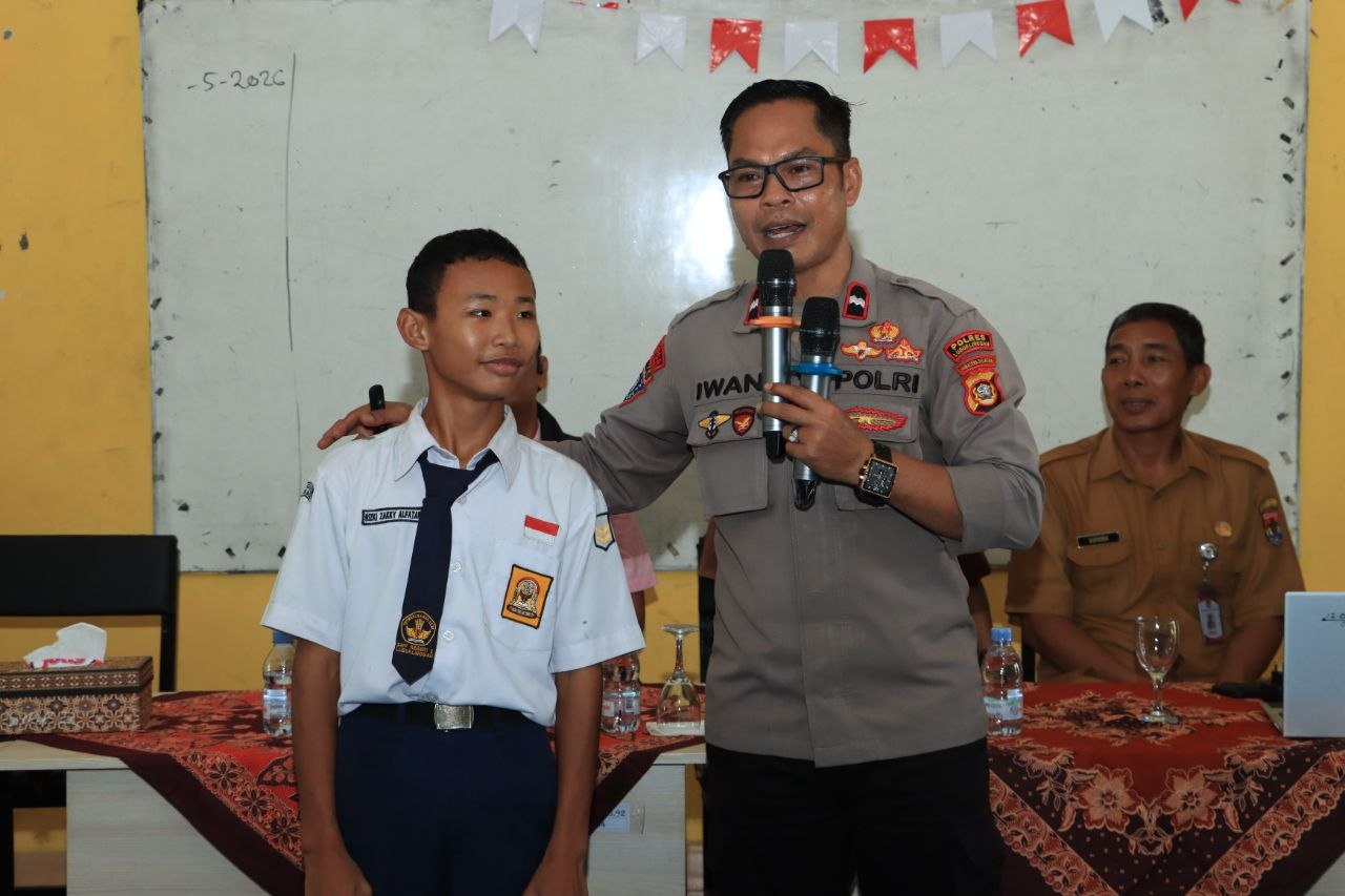 Ciptakan Lingkungan Sekolah Aman dan Nyaman Bagi Generasi Muda, Polres Lubuk Linggau Gencarkan Satgas Bekawan
