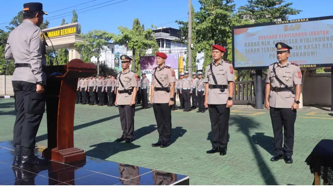 Kapolres Sukabumi: Rotasi Jabatan itu Adalah sebagai penyegaran di lingkungan Polri merupakan hal yang biasa dilakukan sebagai bentuk penyegaran dalam organisasi