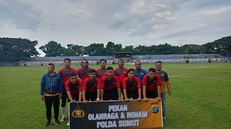 POR Dan Rohani Polda Sumut : Polres Labuhanbatu Bantai Polres Labusel 2-1 , Andreas Manurung Momok Bagi Lawan