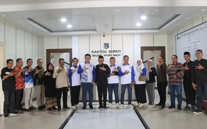 Pemkab Tanjab Barat Terima Audiensi DEKRAFMI, Bahas Pengembangan Mangrove dan Pengelolaan Sampah Berbasis Investasi