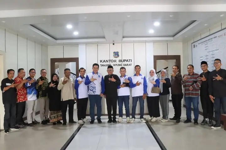 Pemkab Tanjab Barat Terima Audiensi DEKRAFMI, Bahas Pengembangan Mangrove dan Pengelolaan Sampah Berbasis Investasi