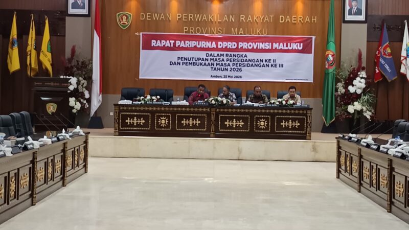 DPRD Maluku Prioritaskan Pengawasan Pembahasan APBD Perubahan 2026