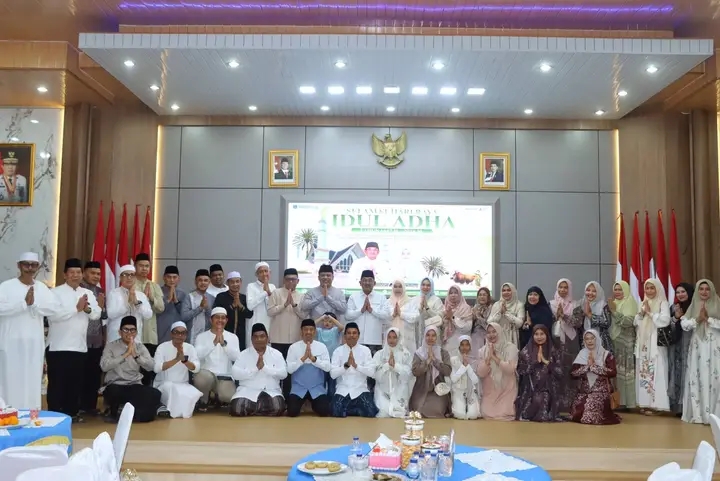 Pemkab Tanjab Barat Gelar Open House Iduladha 1447 H, Perkuat Silaturahmi dan Semangat Kebersamaan
