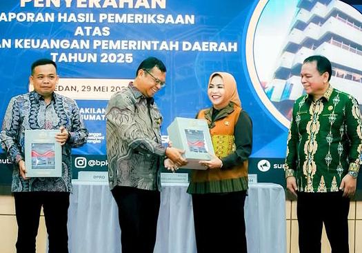 SUKSES JAGA AKUNTABILITAS, PEMKAB LABUHANBATU SABET OPINI WTP ATAS LKPD 2025