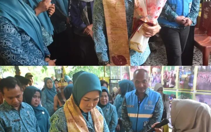Ketua Tim Penggerak PKK Provinsi Sumatera Selatan, Hj. Febrita Lustia Herman Deru, kunjungan kerja ke Kabupaten Musi Rawas