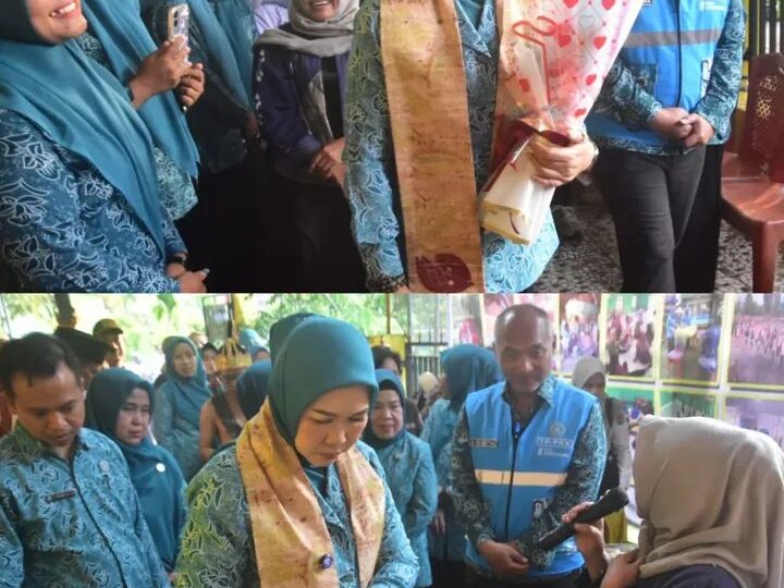 Ketua Tim Penggerak PKK Provinsi Sumatera Selatan, Hj. Febrita Lustia Herman Deru, kunjungan kerja ke Kabupaten Musi Rawas