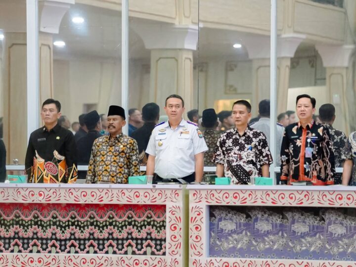 Wakil Bupati Musi Rawas, H. Suprayitno Hadiri Sosialisasi Penegakan Jaringan Hukum