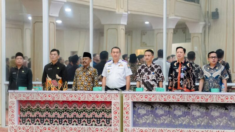 Wakil Bupati Musi Rawas, H. Suprayitno Hadiri Sosialisasi Penegakan Jaringan Hukum