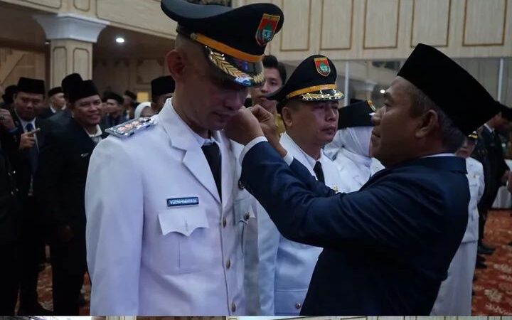 Sebanyak 193 Pejabat Administrator dan Pejabat Pengawas di Lingkungan Pemerintah Kabupaten Musi Rawas Dilakukan Pelantikan