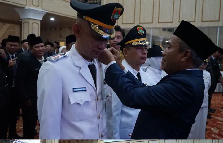 Sebanyak 193 Pejabat Administrator dan Pejabat Pengawas di Lingkungan Pemerintah Kabupaten Musi Rawas Dilakukan Pelantikan