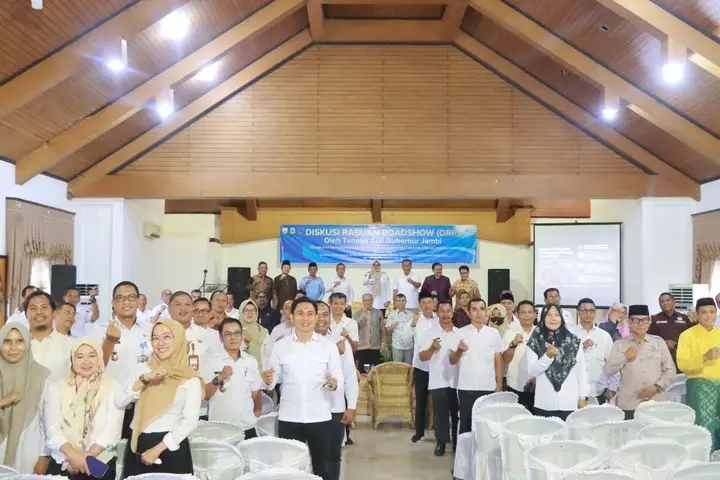 Hadiri Diskusi Rabuan Roadshow, Pemkab Tanjab Barat Dorong Hilirisasi dan Peningkatan SDM untuk Perkuat Pertumbuhan Ekonomi