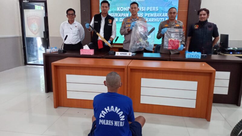 KAPOLRES MUSI RAWAS: MENEGASKAN JANGAN ADA LAGI BAKAR HUTAN DAN LAHAN