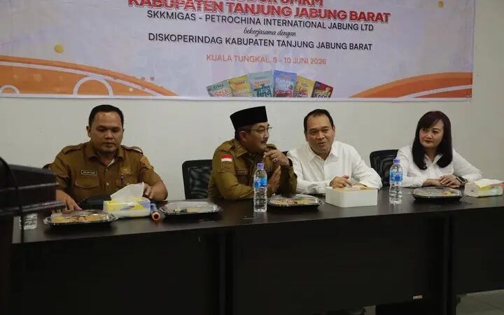 Bupati Anwar Sadat Buka Pelatihan Peningkatan Mutu UMKM, Dorong Produk Lokal Tanjab Barat Tembus Pasar Nasional