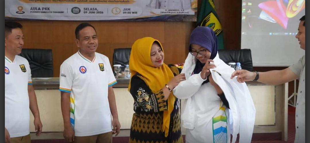 Wakil Bupati Sukabumi Berangkatkan Puluhan Atlet Sukabumi Tuk Acara Pekan Olahraga Pelajar Wilayah Daerah (POPWILDA)