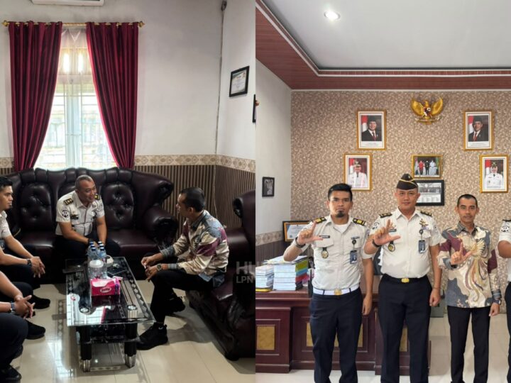 Jalin Sinergi Baru, Plt. Kepala Lapas Narkotika Langkat Silaturahmi Dan Koordinasi Dengan Camat Hinai