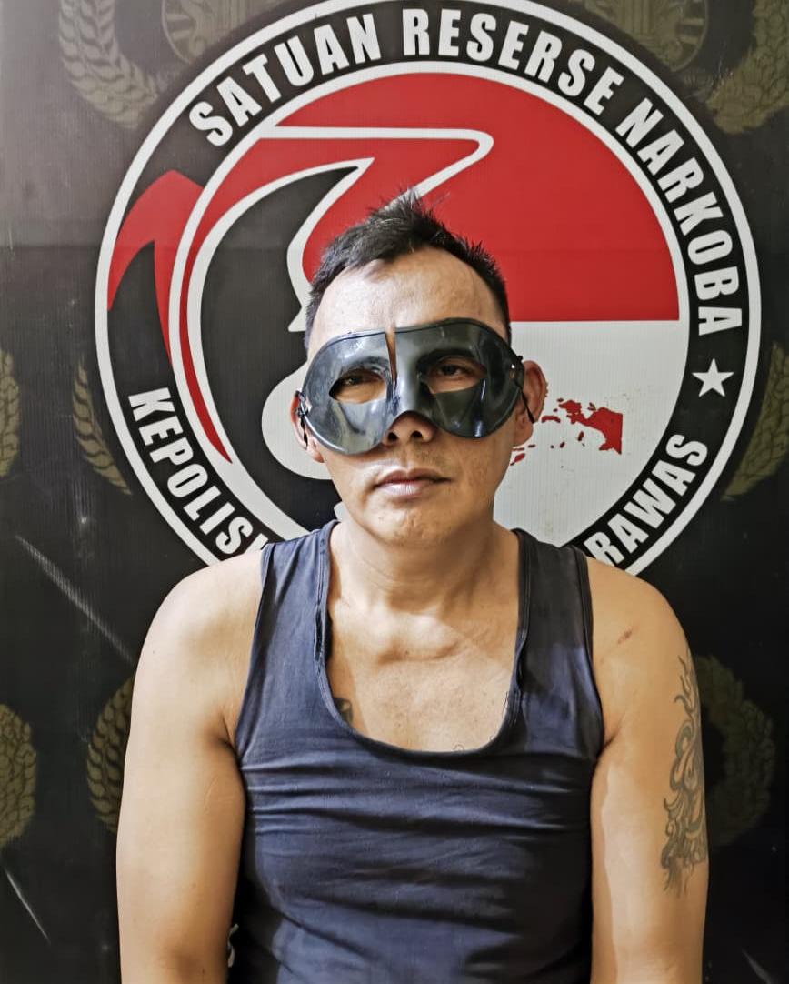 Tindak Tegas Pengedar ineks Saat Hajatan Malam, Polres Musi Rawas Amakan Pelaku ES Berserta 49 Butir Ekstasi
