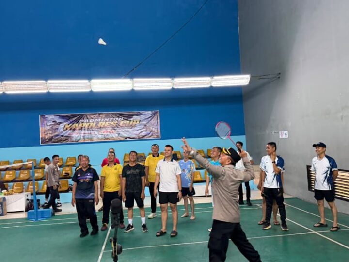 Sambut Bhayangkara ke-80 , Polres Lubuk Linggau Gelar Turnamen Bulu Tangkis (Badminton) Kapolres Cup 2026
