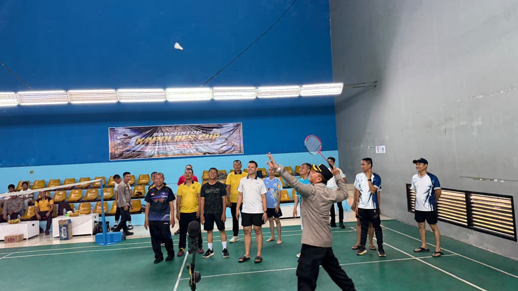 Sambut Bhayangkara ke-80 , Polres Lubuk Linggau Gelar Turnamen Bulu Tangkis (Badminton) Kapolres Cup 2026