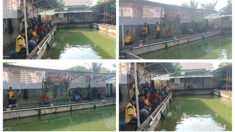 POLRES LUBUK LINGGAU TERUS BERLANJUT MENYAMBUT HARI ULANG TAHUN (HUT) BHAYANGKARA KE-80.JAJARAN KEPOLISIAN MENGGELAR PERLOMBAAN YANG UNIK UNTUK YANG HOBI MANCING