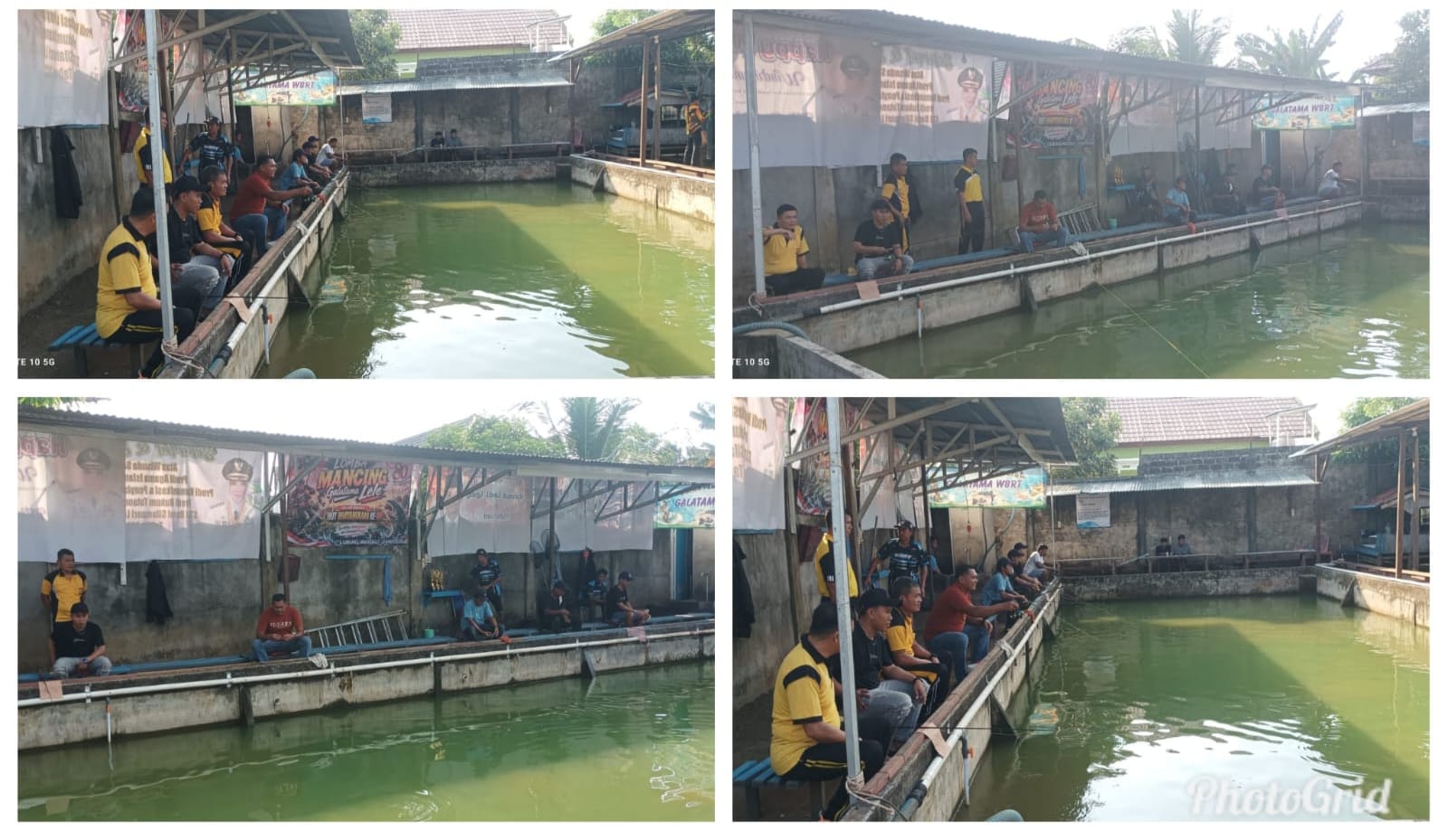 POLRES LUBUK LINGGAU TERUS BERLANJUT MENYAMBUT HARI ULANG TAHUN (HUT) BHAYANGKARA KE-80.JAJARAN KEPOLISIAN MENGGELAR PERLOMBAAN YANG UNIK UNTUK YANG HOBI MANCING