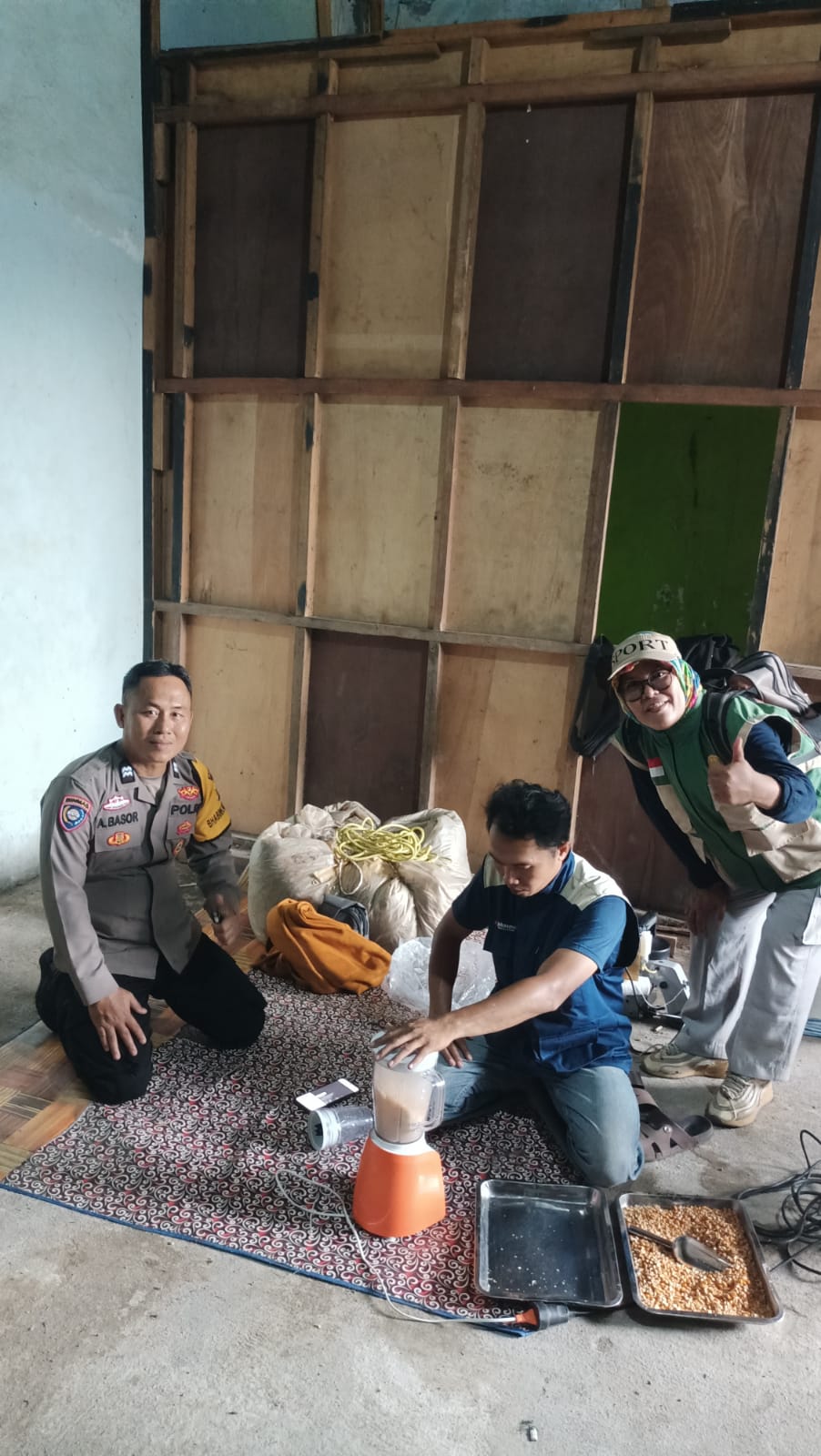 Dukung Ketahanan Pangan Nasional, Polres Musi Rawas Kawal Penjualan Tonan Jagung Petani ke Bulog