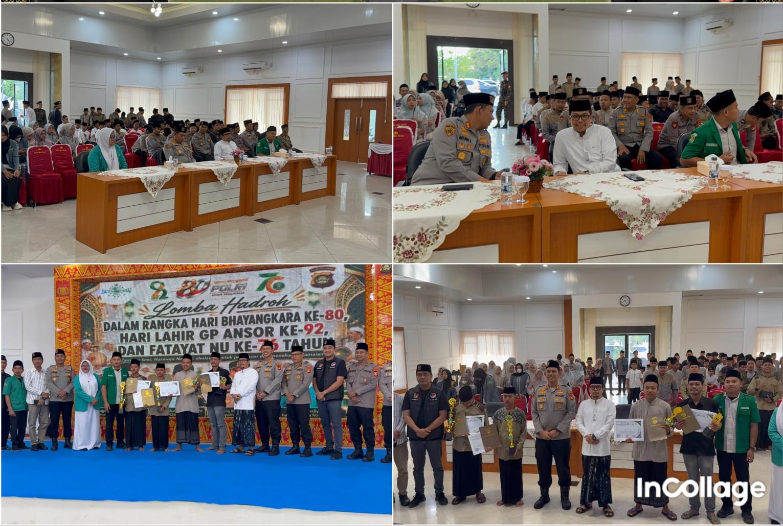 Sinergi dalam Harmoni: Polres Musi Rawas dan Nahdlatul Ulama Rayakan Hari Bhayangkara dengan Lomba Hadroh
