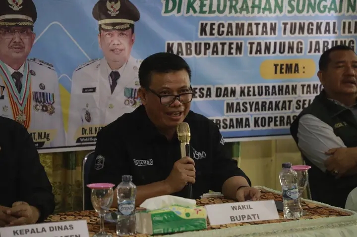 Wabup Katamso Sambut Tim Penilai Lomba Desa Jambi 2026