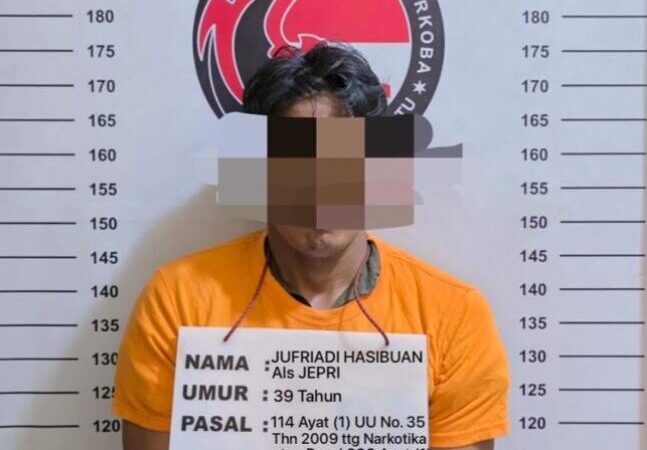 Satres Narkoba Polres Labuhanbatu Ciduk Terduga Pengedar Sabu Di Padang Bulan Rantau Utara 
