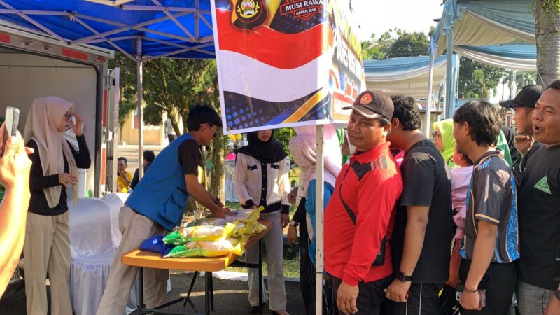 Jajanan Pasar dalam Harmoni Bhayangkara: Merajut Kedekatan lewat Kuliner Tradisional Musi Rawas