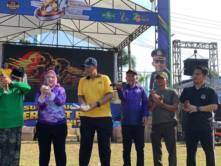 Lepas Burung Merpati, Sabuk Kamtibmas Harapkan Musi Rawas terus aman dan kondusif