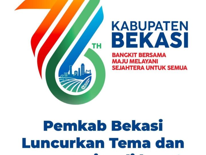 Pemkab Bekasi Luncurkan Tema dan Logo Hari Jadi ke-76, Tegaskan Semangat Bangkit Bersama Menuju Kabupaten Bekasi Maju dan Sejahtera