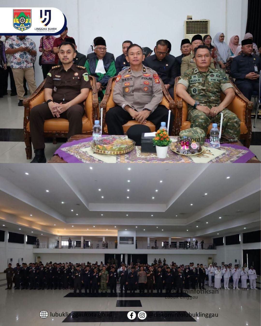H Rachmat Hidayat Wali Kota Lubuk Linggau Lantik 143 ASN, Tekankan Integritas dan Profesionalisme