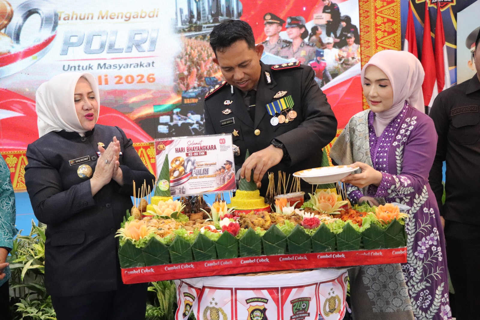 “Dedikasi dan Apresiasi, Syukuran Hari Bhayangkara ke-80 Polres Musi Rawas”